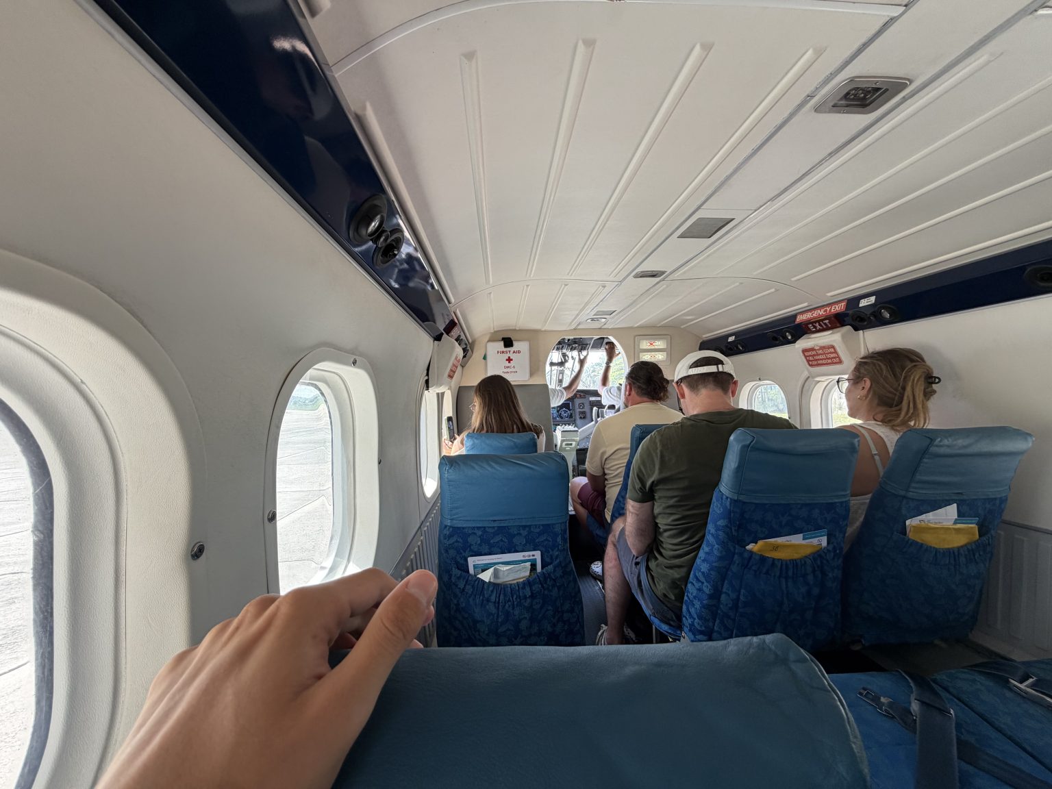air seychelles, let avionom Praslin - Mahe